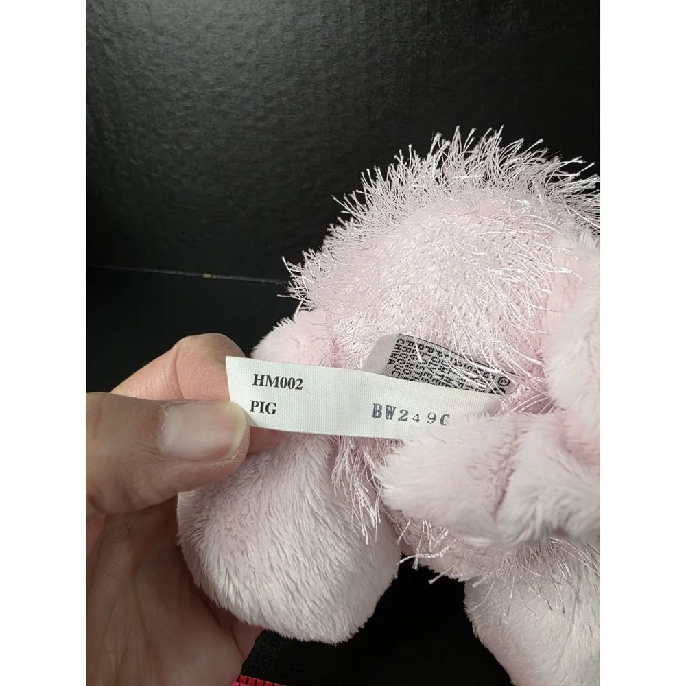 Webkinz Lot‎ Of 2 Fuzzy Animals - Cow And Furry Pink Pig NO CODES